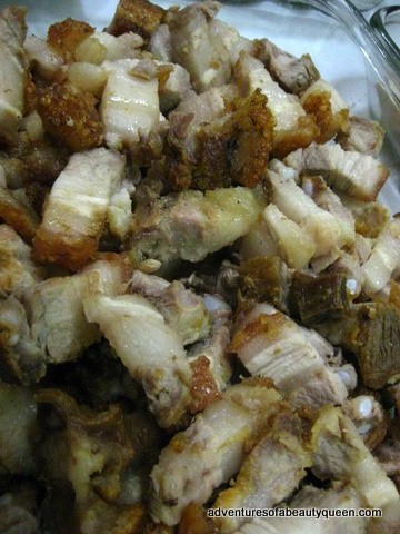 Bagnet - Ilocos is famous for this deep-fried pork dish. I don't eat pork but appreciate it vicariously through my husband Ron!!!